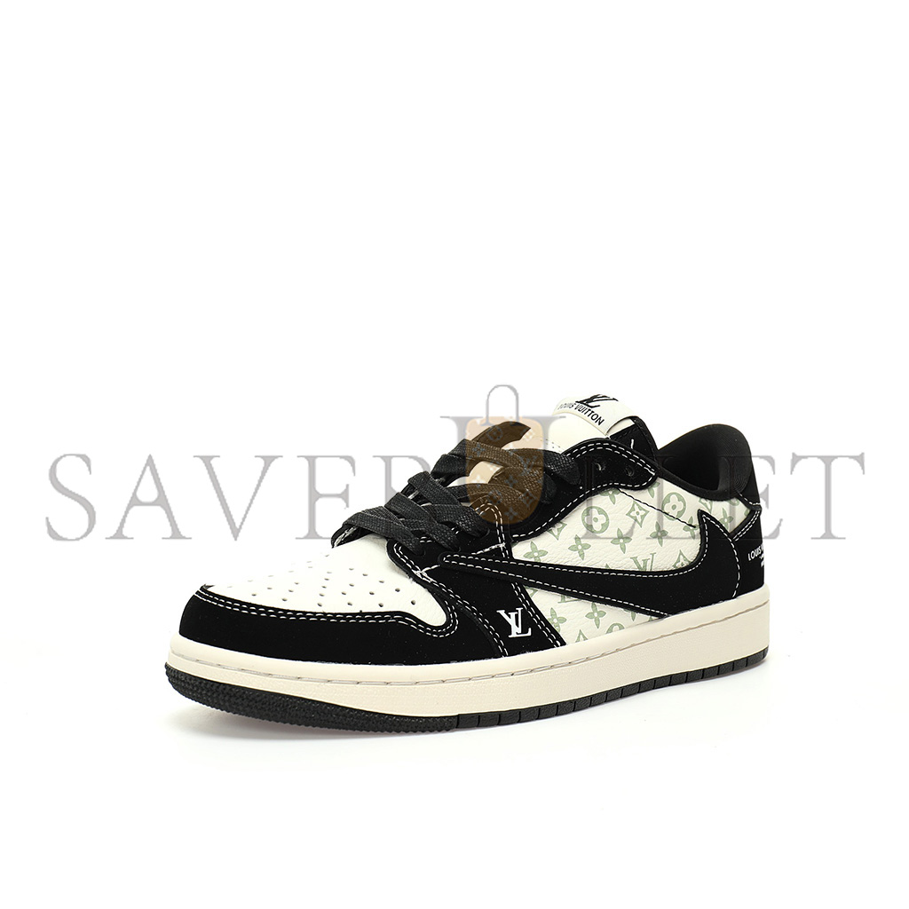 NIKE AIR JORDAN 1 LOW OG SPBLACKBEIGE LV MONOGRAM LX1988-200