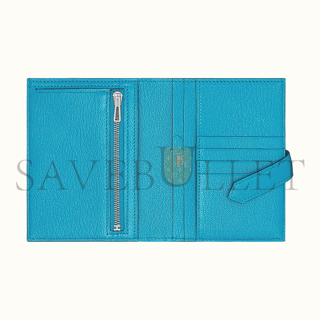 HERMES BEARN COMPACT WALLET H039789CK0F (12*9.5*0.4cm)