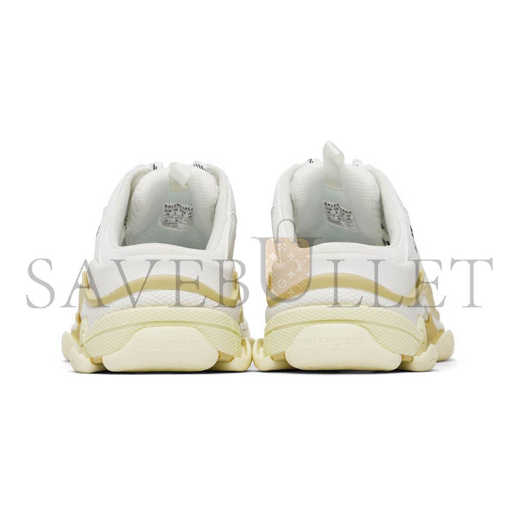 BALENCIAGA WHITE TRIPLE S MULES 755686W3SM29097