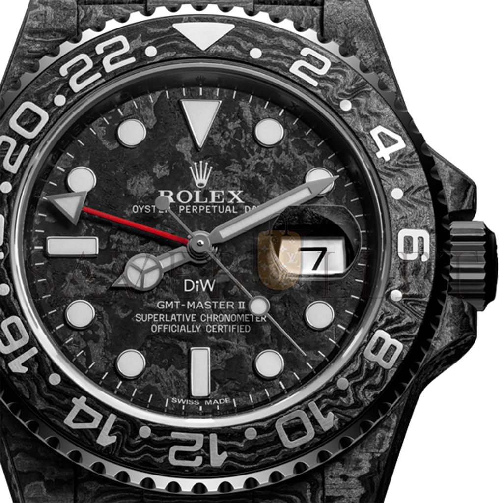 ROLEX GMT-MASTER II DIW ALL BLACK WATCH 116710