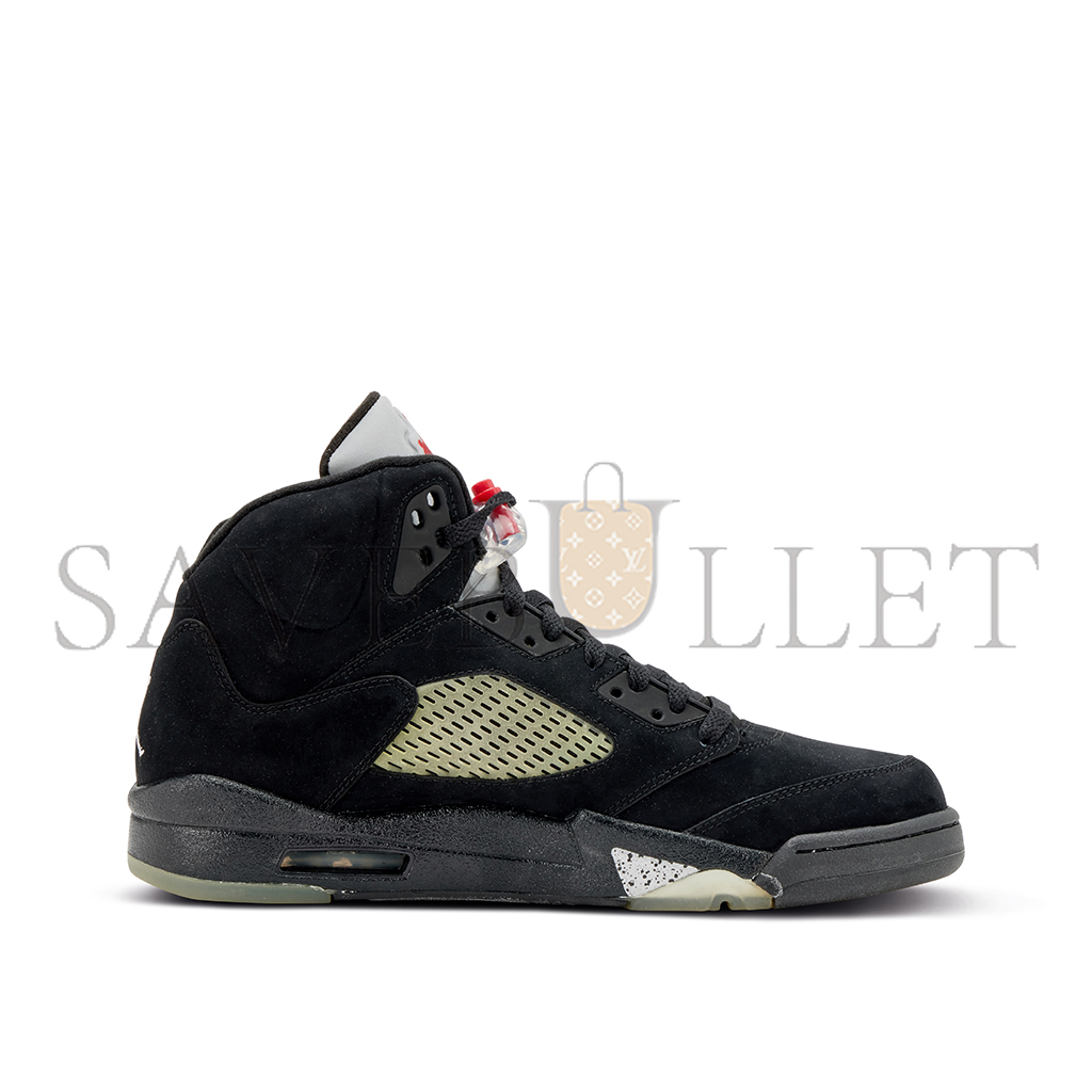 NIKE JORDAN 5 RETRO BLACK METALLIC 136027-004