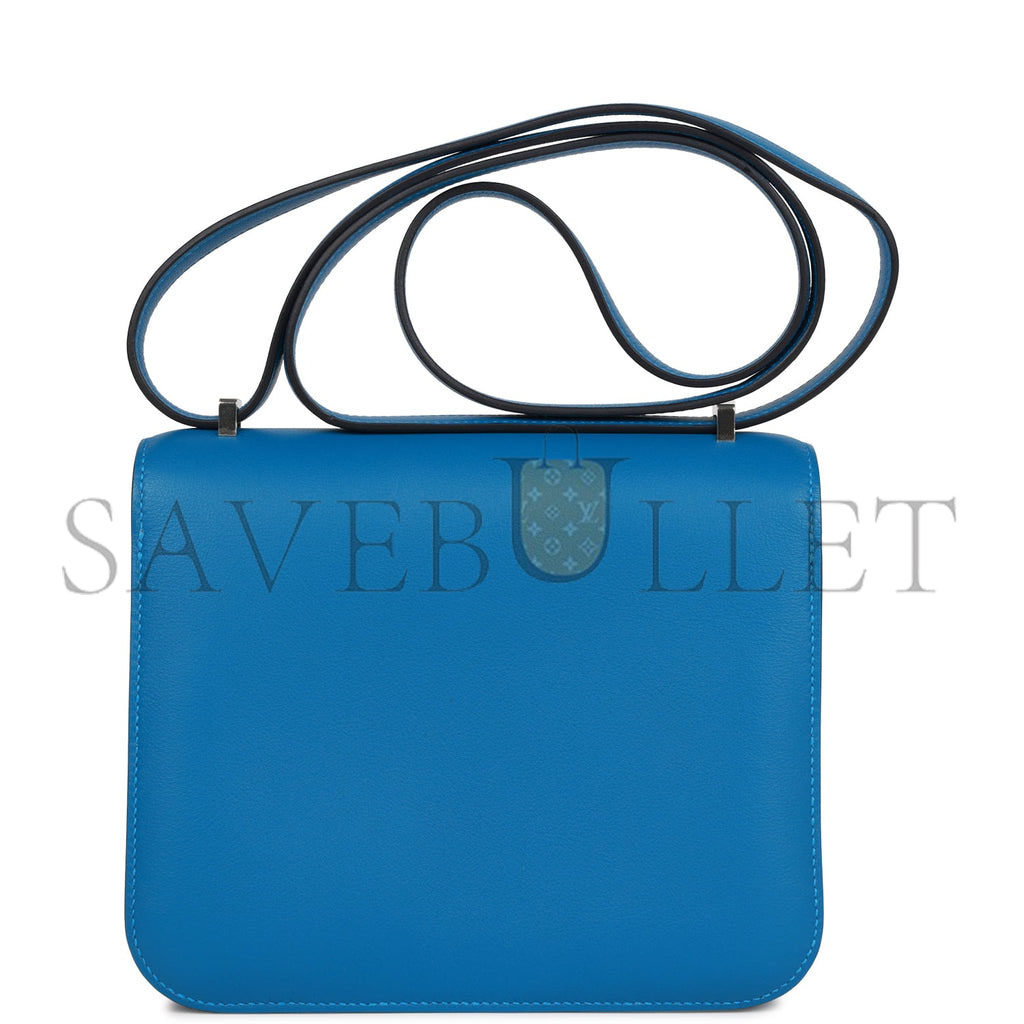 HERMES CONSTANCE 18 MYKONOS VERSO EVERCOLOR PALLADIUM HARDWARE (18cm)