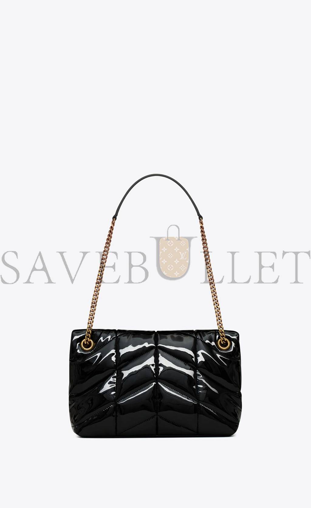 YSL PUFFER SMALL CHAIN BAG IN QUILTED VINYLE 577476HSR271072 (29*17*11cm)