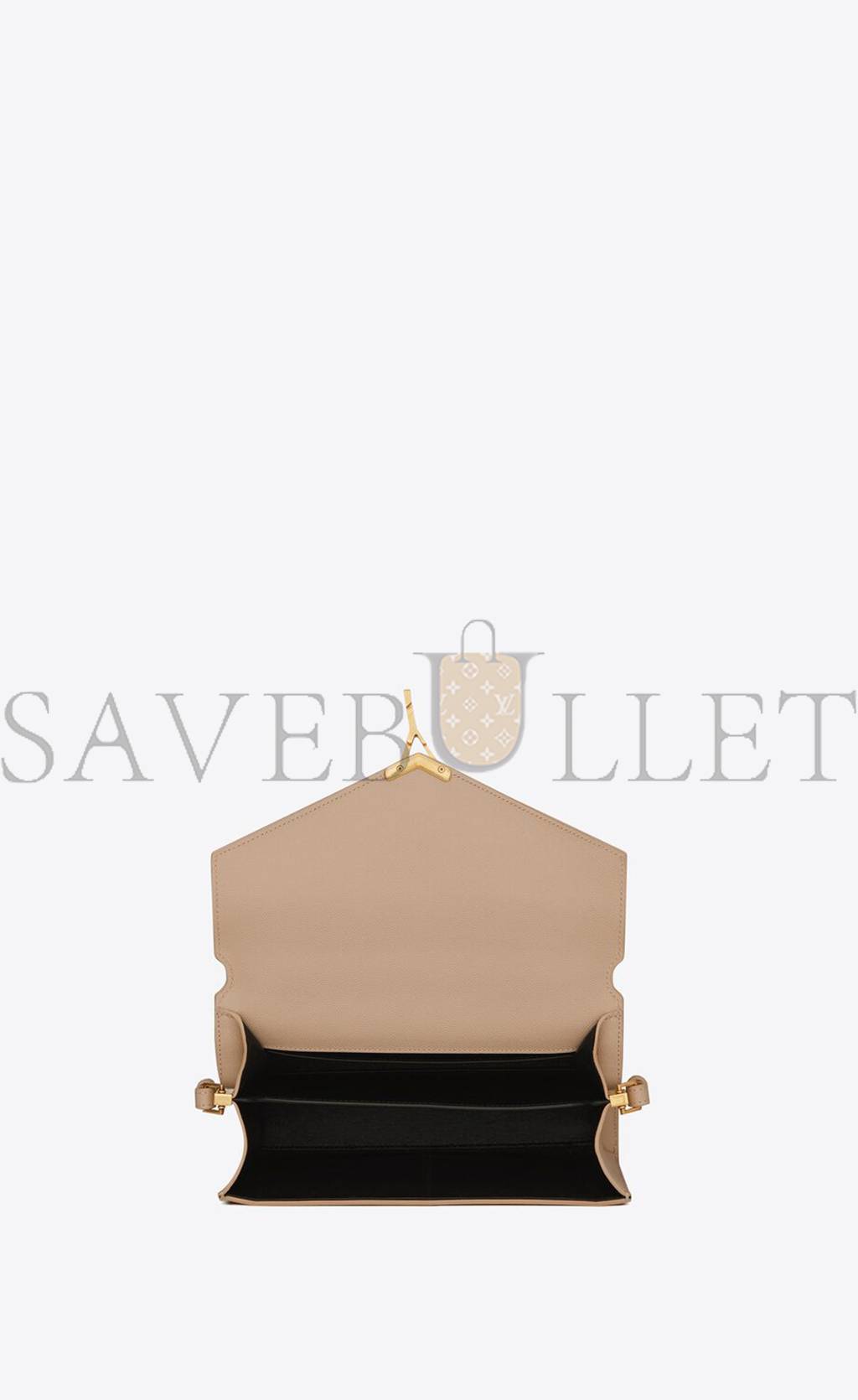 YSL CASSANDRA MEDIUM TOP HANDLE BAG IN GRAIN DE POUDRE EMBOSSED LEATHER 623931BOW0W2721 (24.5*20*11.5cm)