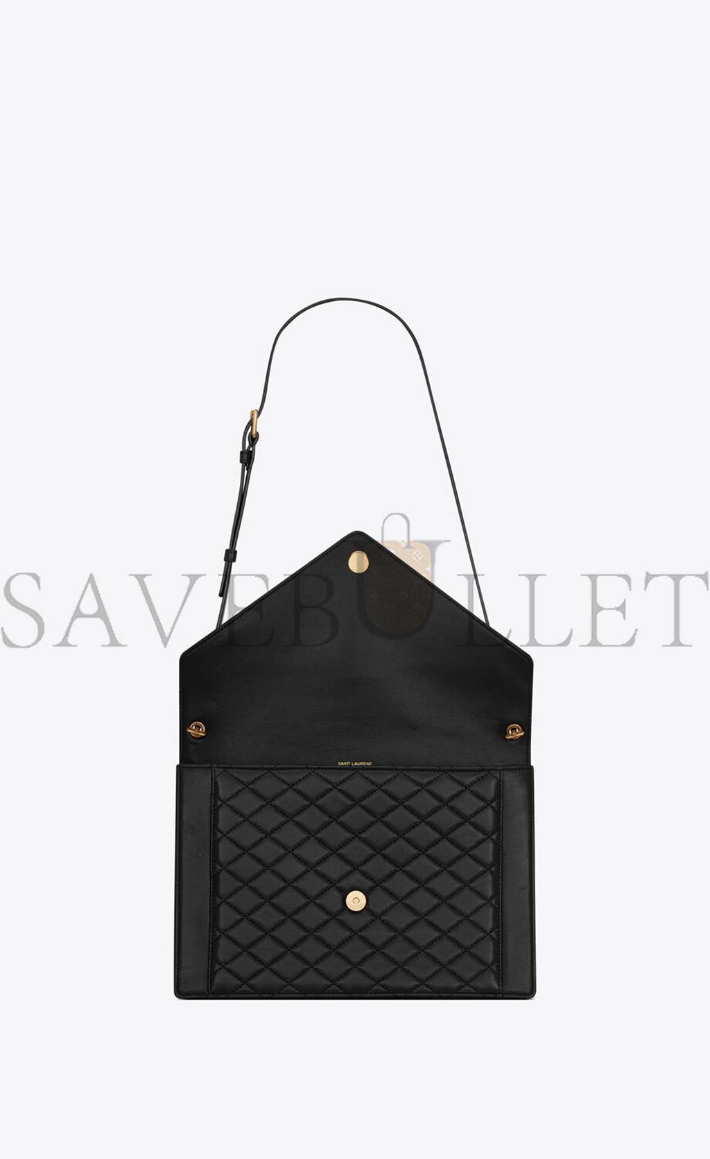 YSL GABY SATCHEL IN QUILTED LAMBSKIN 6688631EL071000 (26*18*5cm)