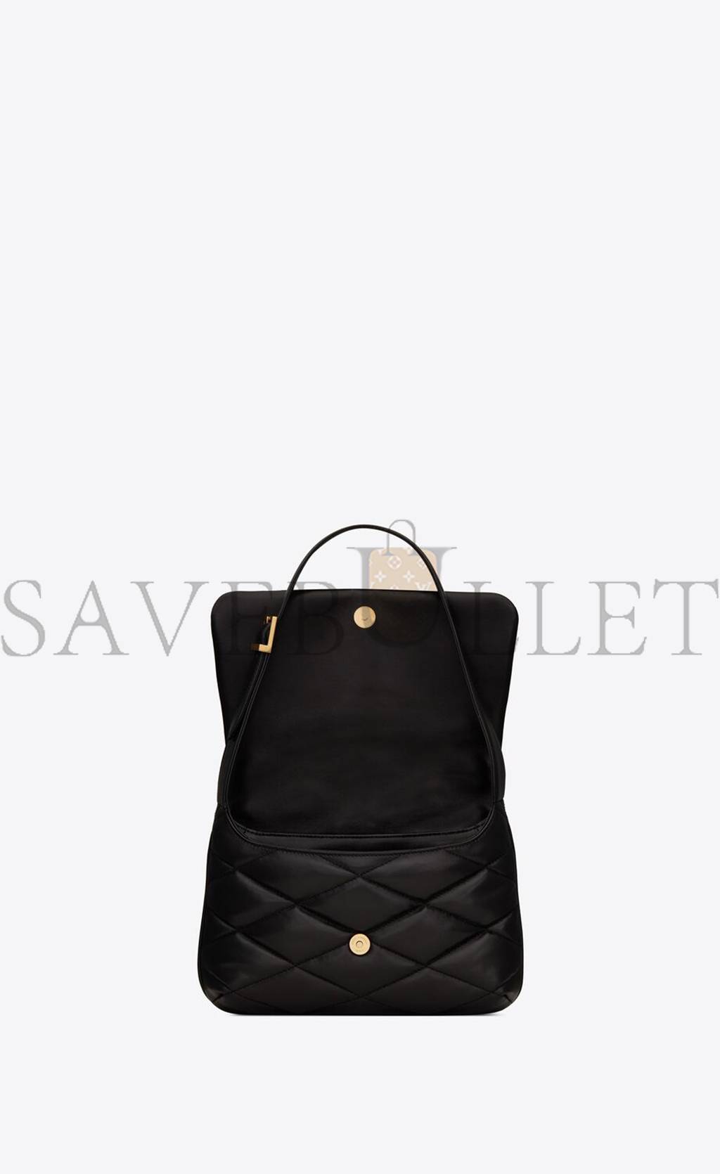 YSL LE 57 HOBO BAG IN QUILTED LAMBSKIN 698567AAAO01000 (24*18*5.5cm)