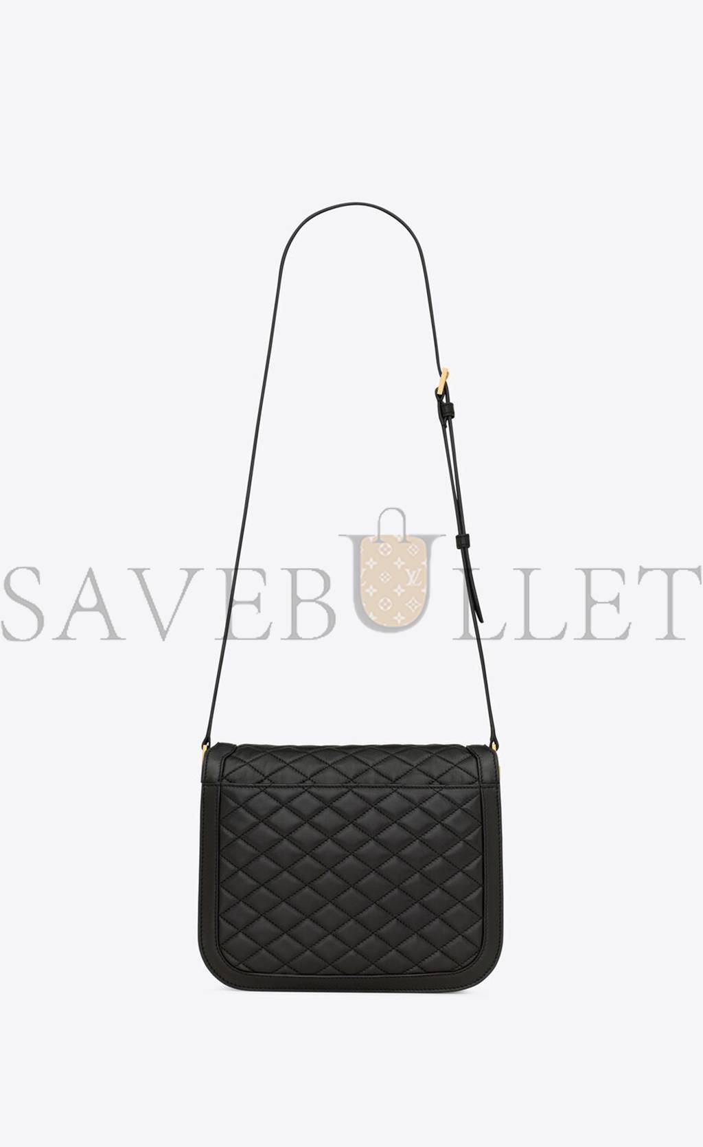 YSL SOLFERINO MEDIUM SUPPLE SATCHEL IN QUILTED LAMBSKIN (22*18*4cm)