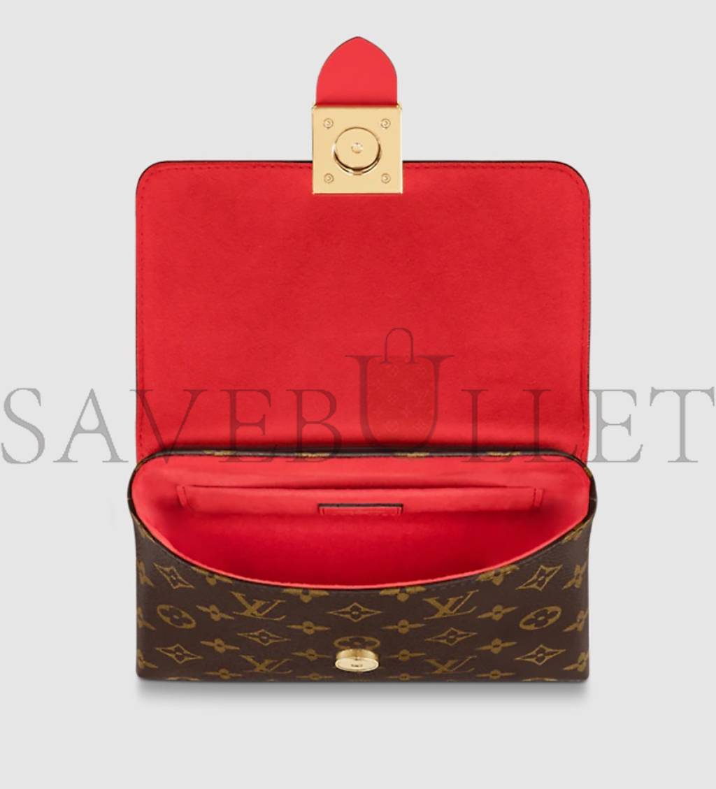 LOUIS VUITTON LOCKY BB HANDBAG M44322 (21*17*8cm)