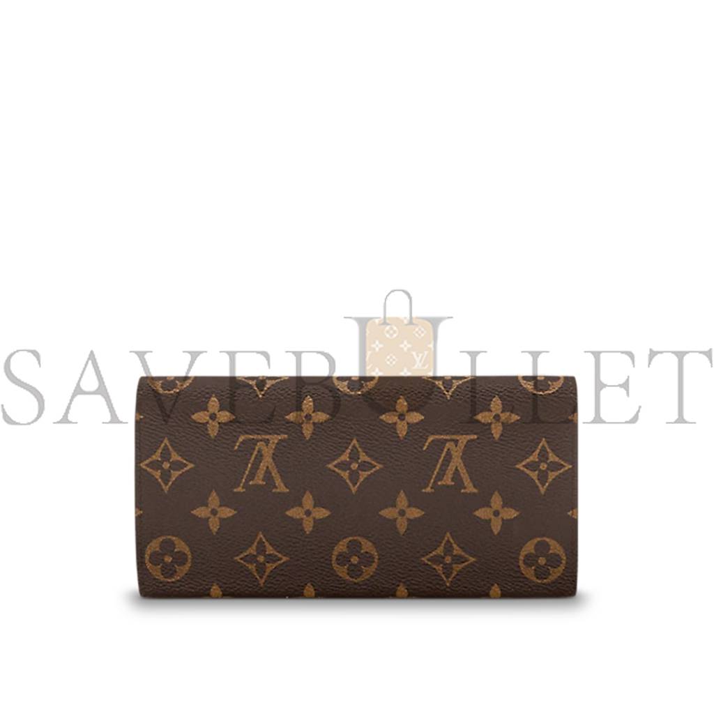 LOUIS VUITTON  EMILIE WALLET M60697 (19*10cm)